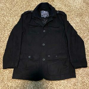 Buffalo David Bitton Pea Coat Mens Medium